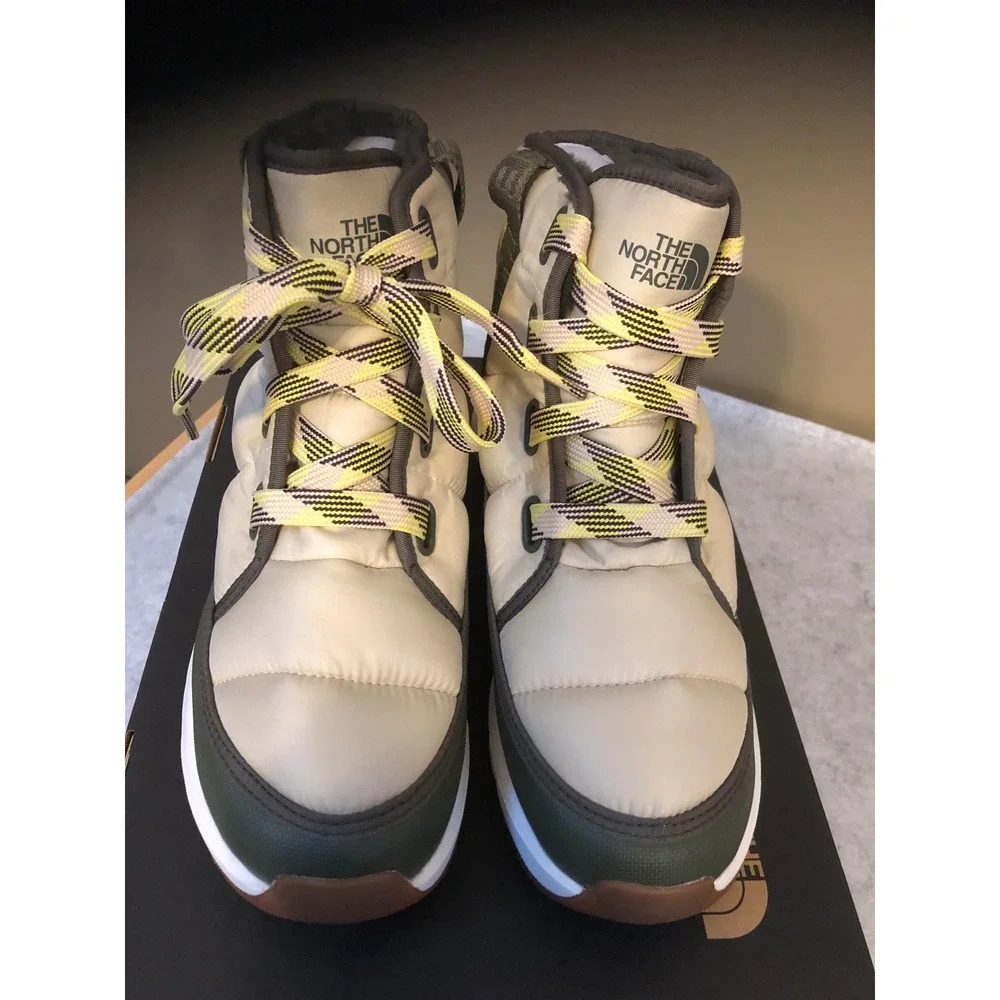 The North Face ThermoBall Lace Up Luxe WP Boots Khaki/Olive